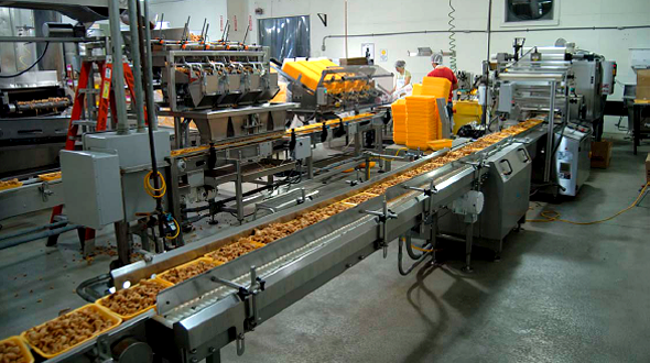 Fully-Automatic Can Labeling, Tray Packing, Shrink Bundling and Palletizing Line